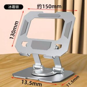 Laptop Stand Heat Dissipation Height Adjustable Suspended Foldable  Portable Support Stand  2 In 1 Stand For Tablets